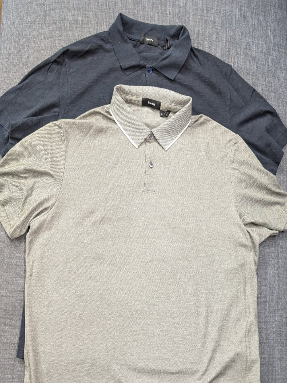Theory - Men's Polo Shirts Short Sleeve - Lightweight - Size XL